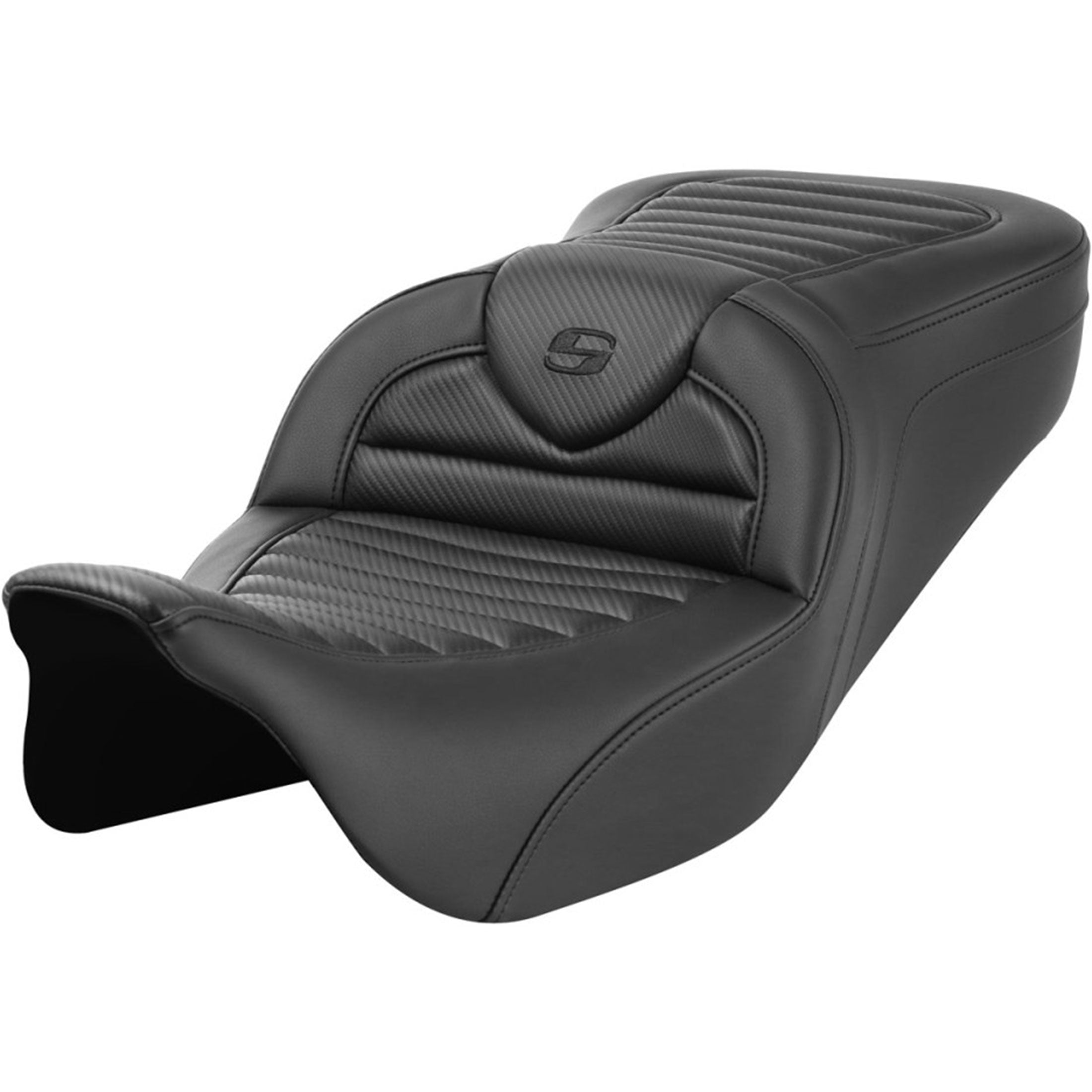 Saddlemen 2008-2024 FLHR, FLHT, FLHX & FLTR Roadsofa TR CF Seat Motorcycle Accessories-0801