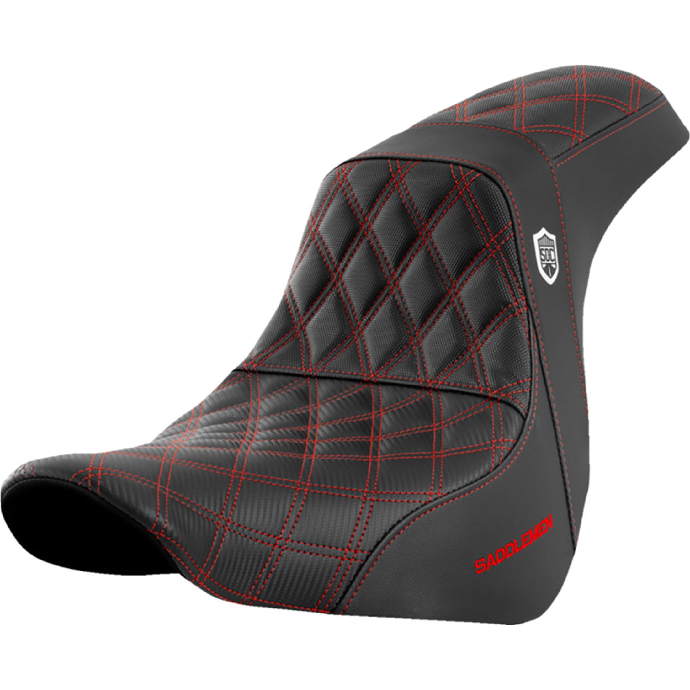 Saddlemen 2018-2026 Low Rider FXLR/FLXRS/FLXRST, Sport Glide FLSB Pro Series SDC Performance Gripper Seat Motorcycle Accessories-0802