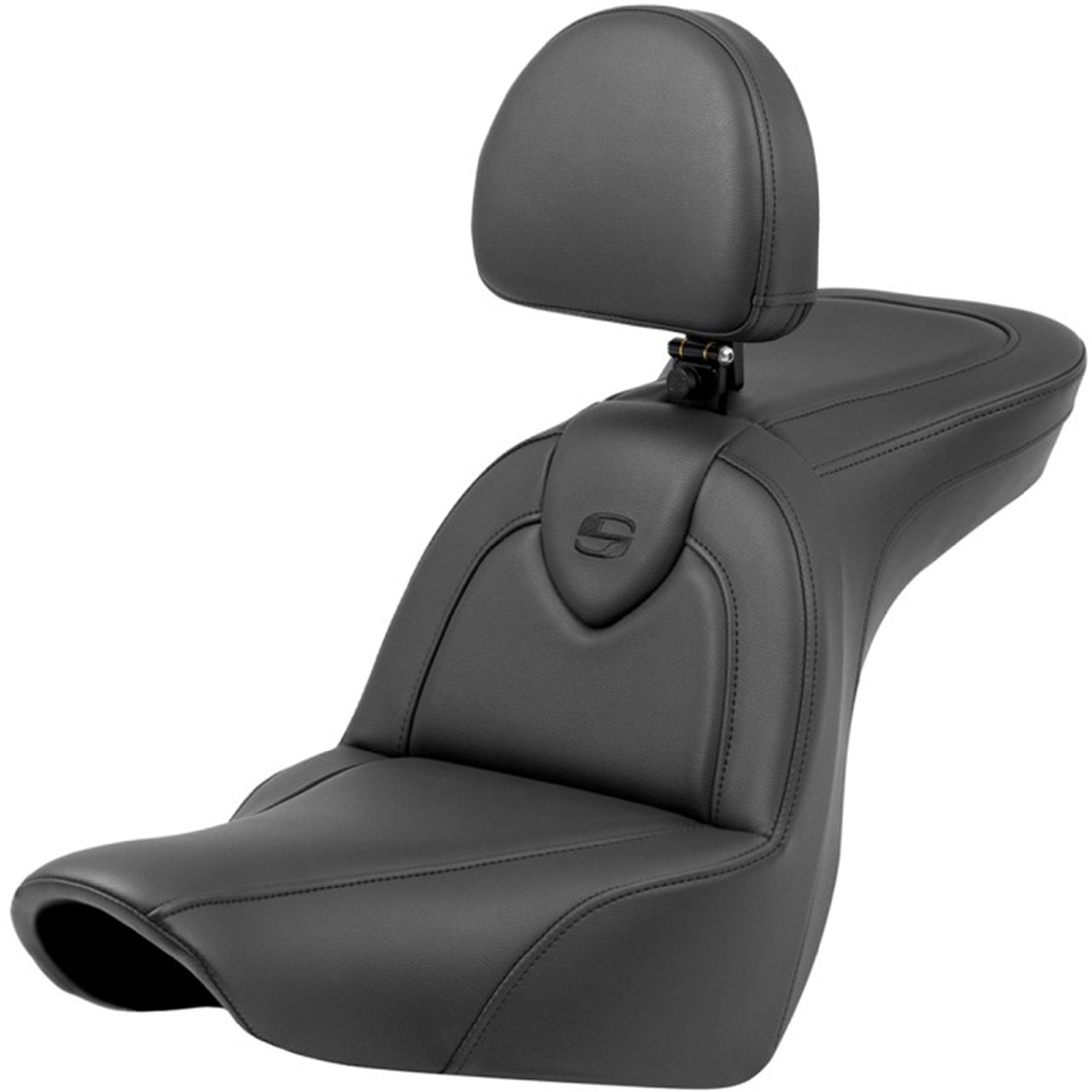 Saddlemen 2018-2026 Low Rider FXLR/FXLRS/FXLRST, Sport Glide FLSB RoadSofa Seat with Driver's Backrest Motorcycle Accessories-0802