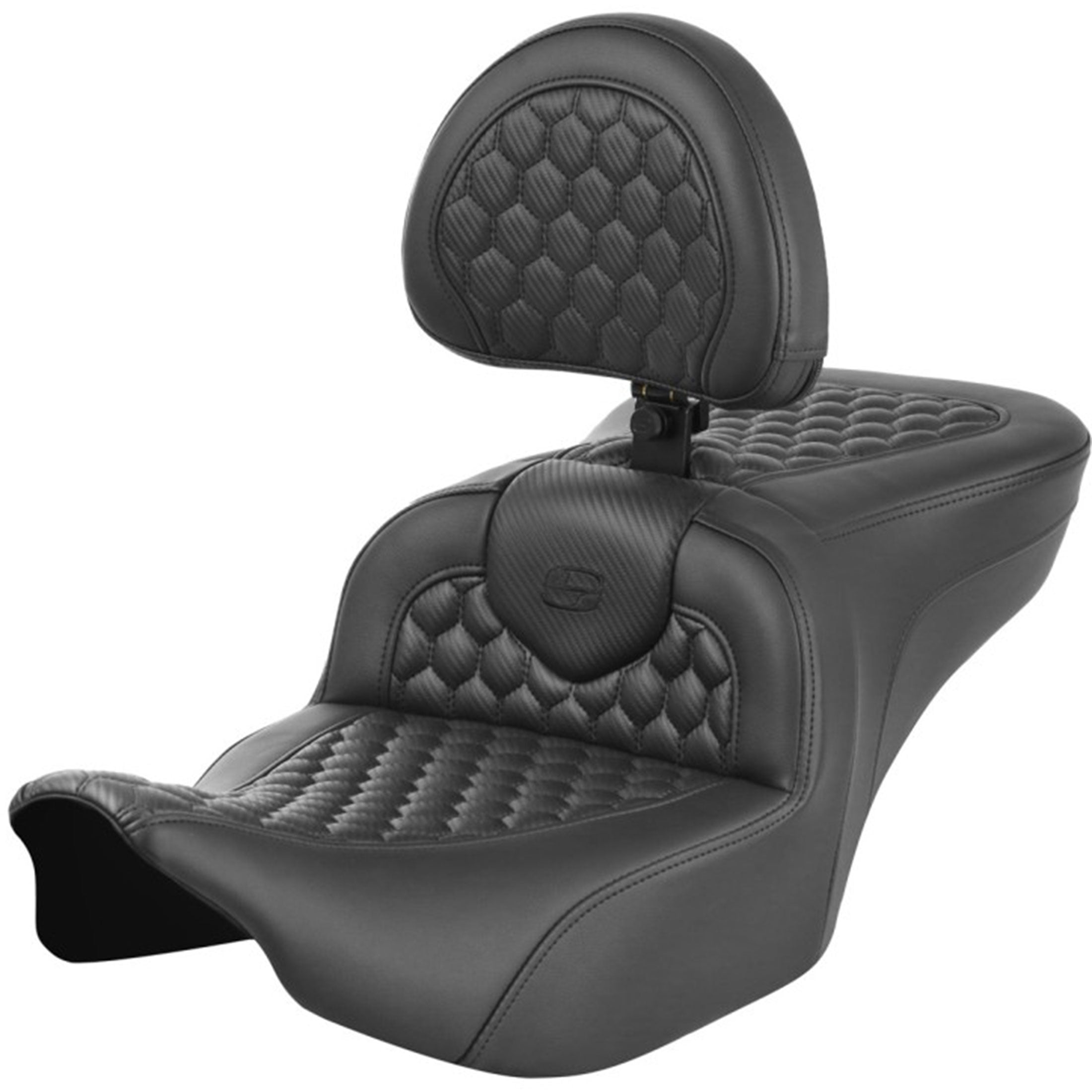 Saddlemen 2024-26 Road Glide / Street Glide | 2023-26 CVO Road Glide / Street Glide RoadSofa HC Seat with Driver's Backrest Motorcycle Accessories-0801