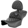 Saddlemen 2024-26 Road Glide / Street Glide | 2023-26 CVO Road Glide / Street Glide RoadSofa LS Ext Reach Seat with Backrest Motorcycle Accessories