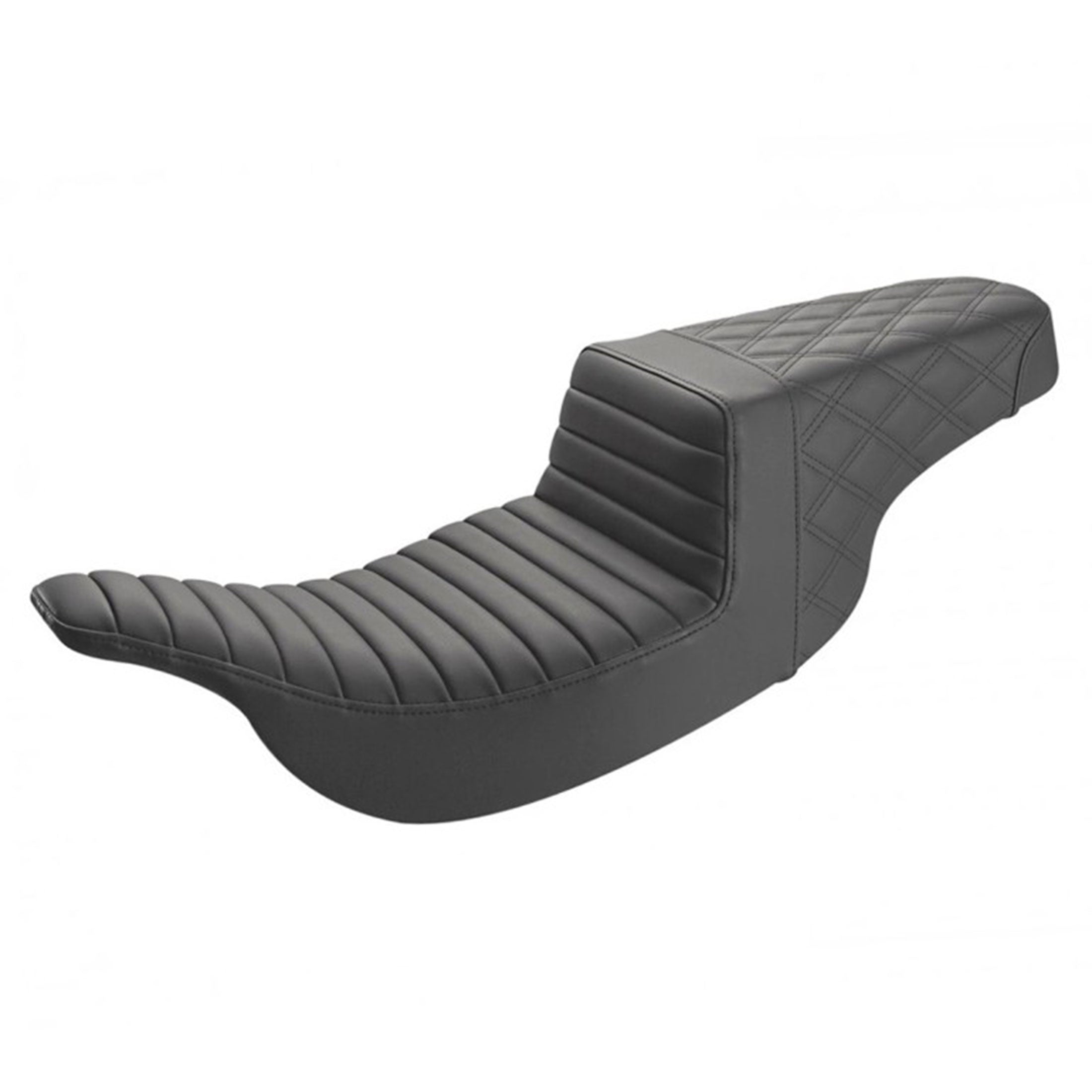 Saddlemen 1997-2007 FLHT & FLTR Step-Up Front TR & Rear LS Seat Motorcycle Accessories-0801