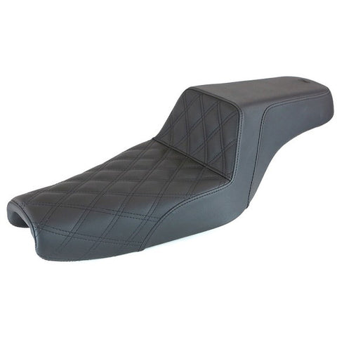 Saddlemen 2004-2022 Sportster Step-Up Front LS Seat (Forty-Eight and 3.3G Tank) Motorcycle Accessories
