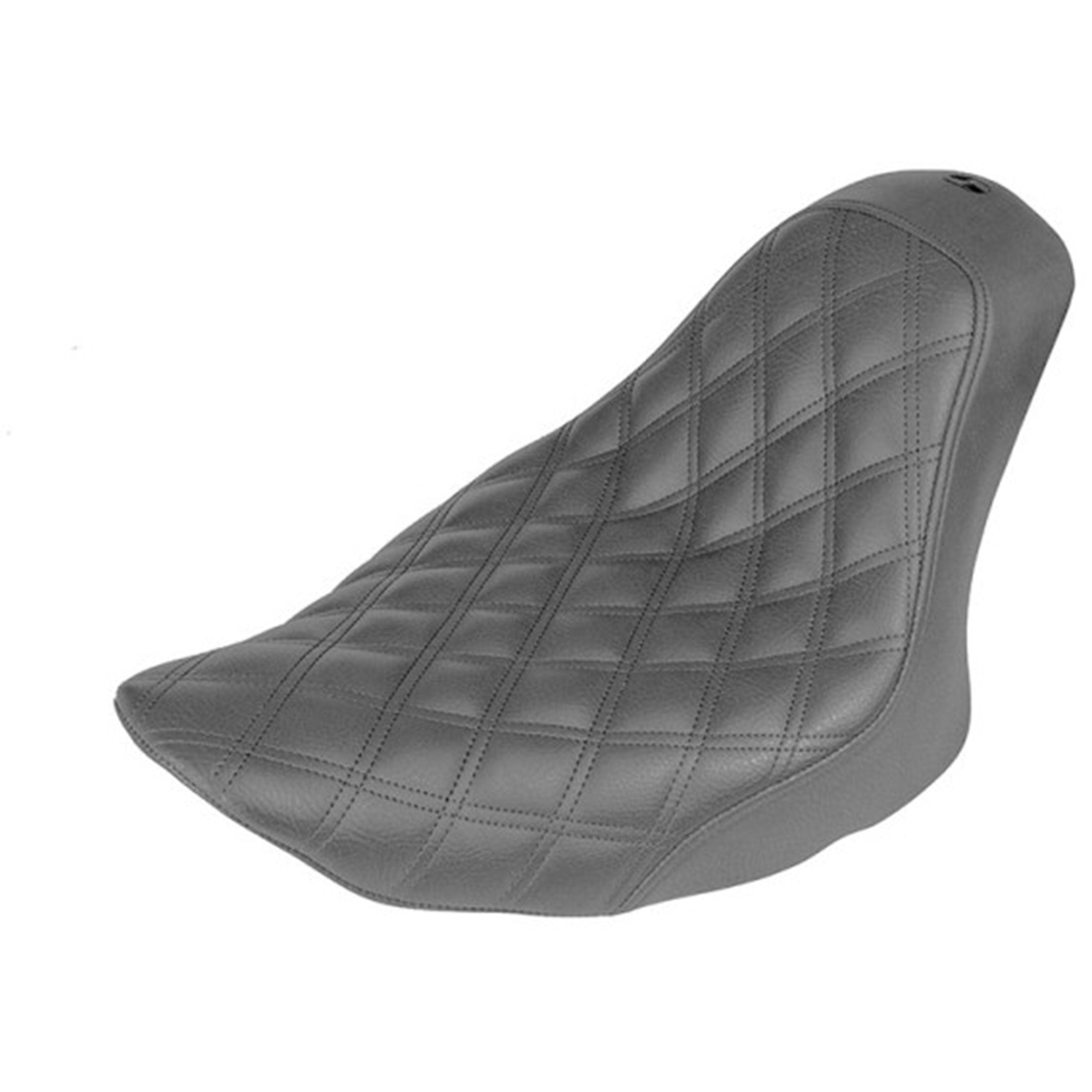 Saddlemen 2006-09 FXST/B/S Standard, 2007-17 FLSTF/B/S Fatboy Renegade LS Solo Seat Motorcycle Accessories-0802