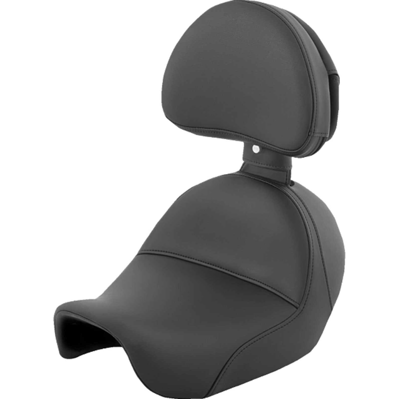 Saddlemen 2006-2017 FXD, FXDWG, FLD Dyna Renegade Heels Down Solo Seat With Driver's Backrest Motorcycle Accessories-0803