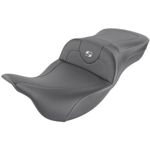 Saddlemen 2008-2024 FLHR, FLHT, FLHX & FLTR Extended Reach Roadsofa CF Seat Motorcycle Accessories