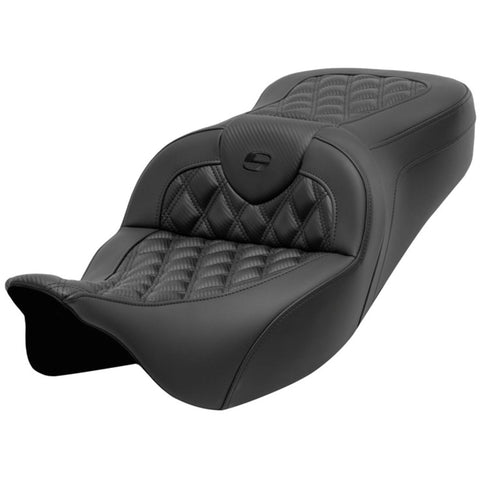 Saddlemen 2008-2024 FLHR, FLHT, FLHX & FLTR Roadsofa CF LS Seat Motorcycle Accessories