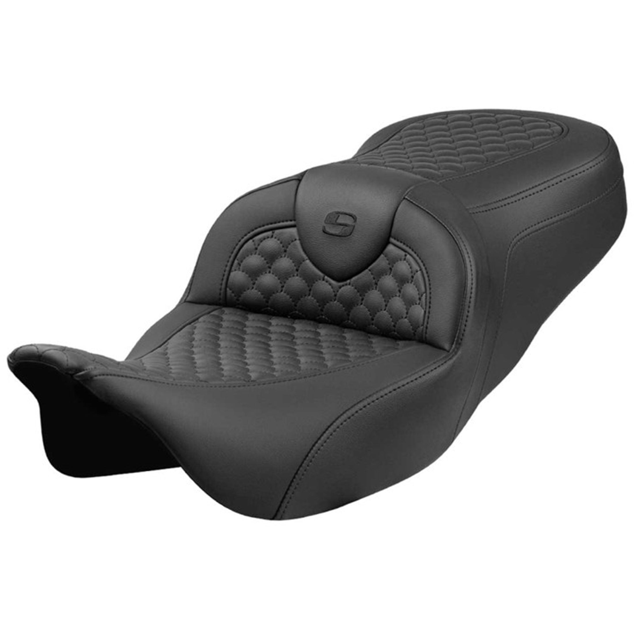 Saddlemen 2008-2024 FLHR, FLHT, FLHX & FLTR Roadsofa DS Seat Motorcycle Accessories-0801