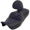 Saddlemen 2008-2024 FLHR, FLHT, FLHX & FLTR Roadsofa DS Seat w/Drivers Backrest Motorcycle Accessories