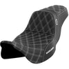 Saddlemen 2008-2024 FLHR, FLHT, FLHX & FLTR SDC Pro Series Performance Gripper Seat Motorcycle Accessories
