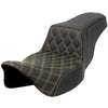 Saddlemen 2008-2024 FLHR, FLHT, FLHX & FLTR Step-Up Front LS Seat Motorcycle Accessories