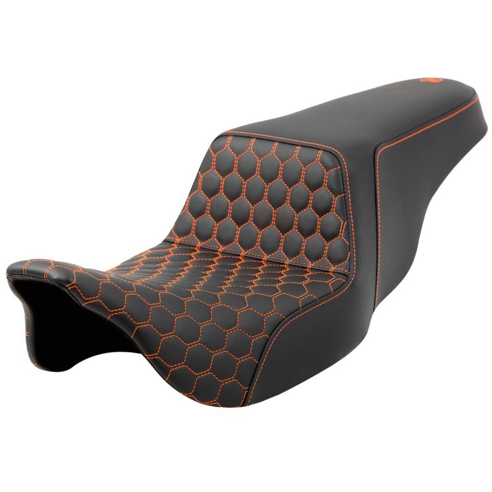 Saddlemen 2008-2024 FLHR, FLHT, FLHX & FLTR Step-Up HC Extended Reach Seat Motorcycle Accessories-0801