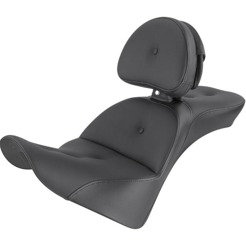 Saddlemen 2018-2024 FLDE, FLHC/S, FLSL Explorer RS Seat With Driver's Backrest Motorcycle Accessories2