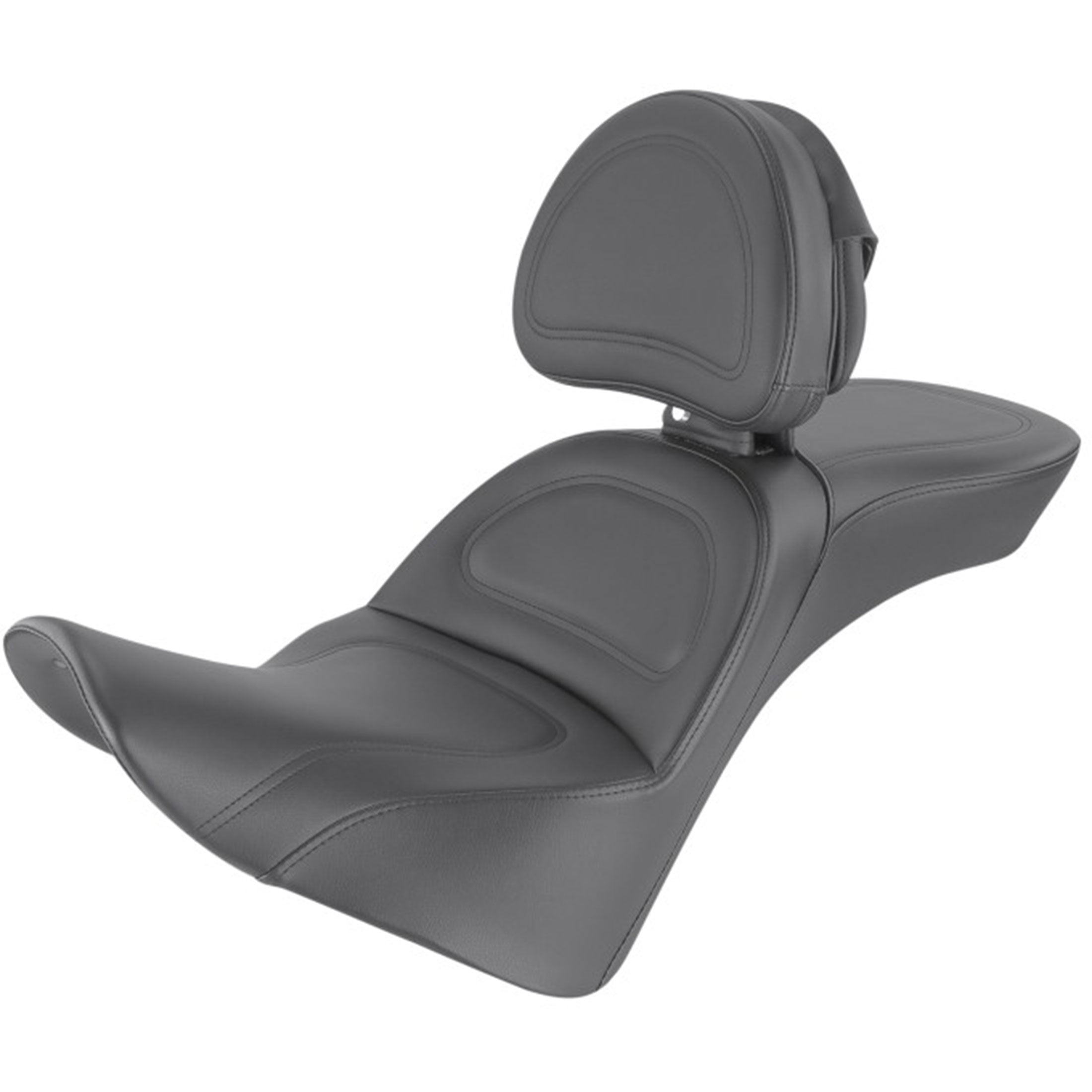 Saddlemen 2018-2026 FLDE, FLHC/S, FLSL Explorer Ultimate Comfort Seat with Driver's Backrest Motorcycle Accessories-0802