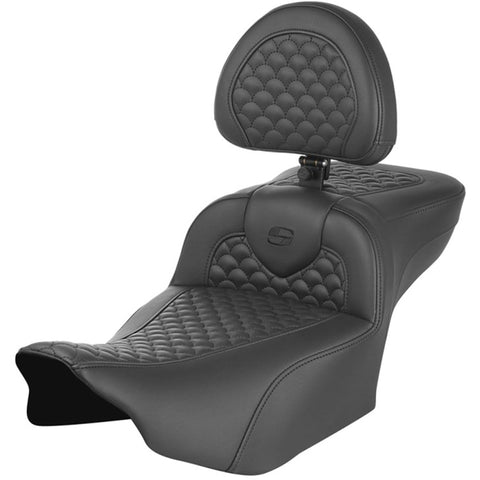 Saddlemen 2024-25 Road Glide / Street Glide, 2023-25 CVO Road Glide / Street Glide RoadSofa DS Ext Reach with Driver's Backrest Motorcycle Accessories