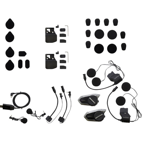 Sena 50S Mesh Intercom Headset Dual Pack Communication Head Set Accessories