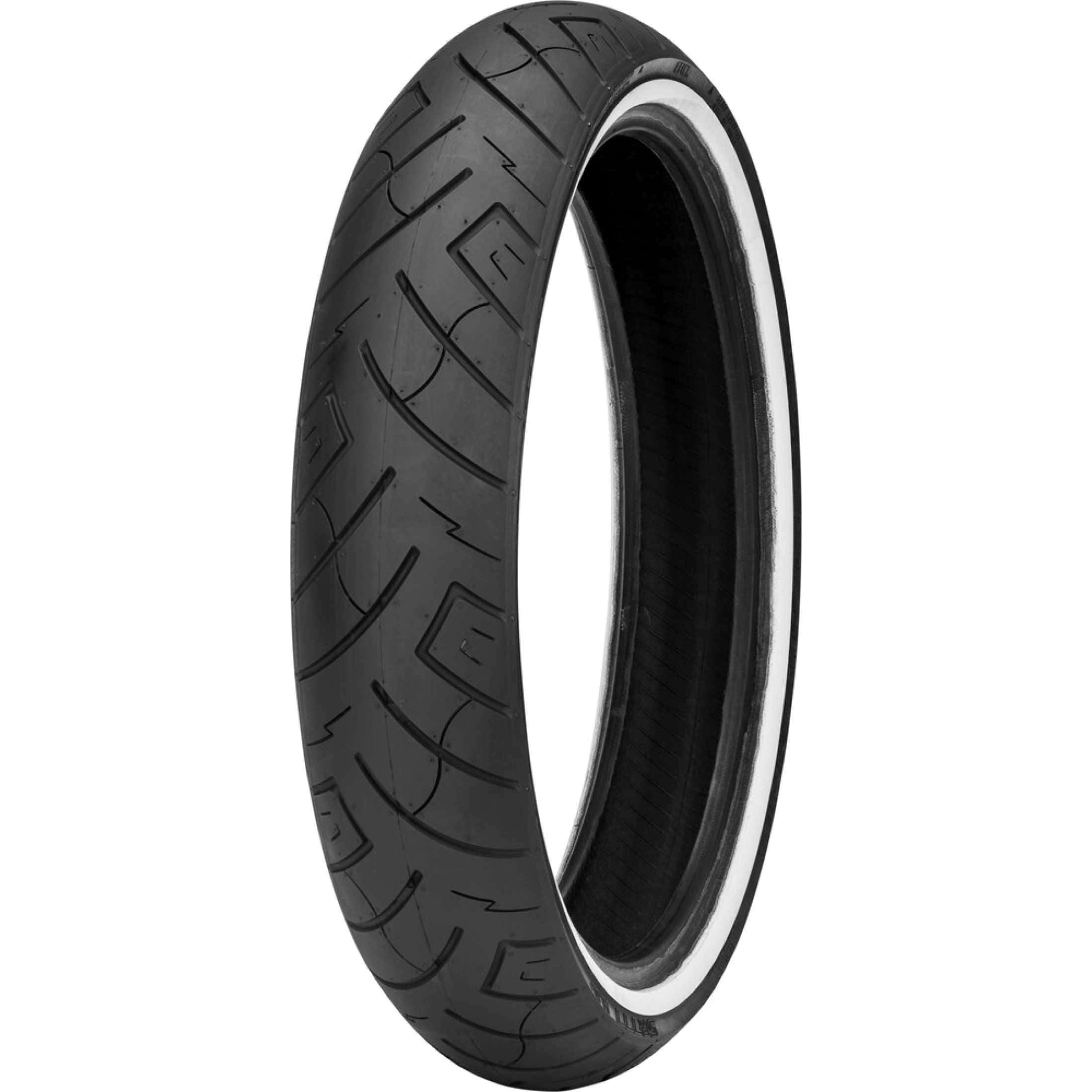 Shinko 777 HD White Wall 16" Front Cruiser Tires-87-4605