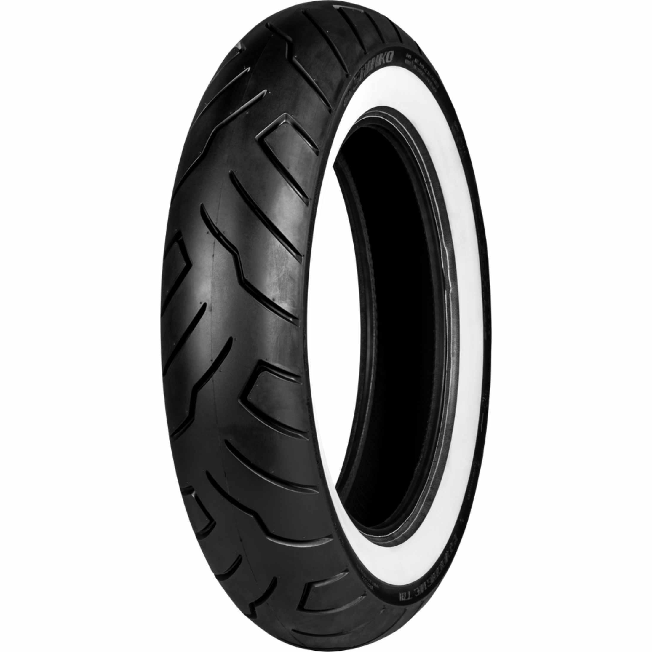 Shinko SR 999 Long Haul White Wall 16" Rear Cruiser Tires-87-4926