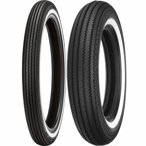 Shinko 270 Super Classic White Wall 18 Front/Rear Street Tires