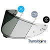 Shoei CWR-F2 Transitions Pinlock Ready Face Shield Helmet Accessories