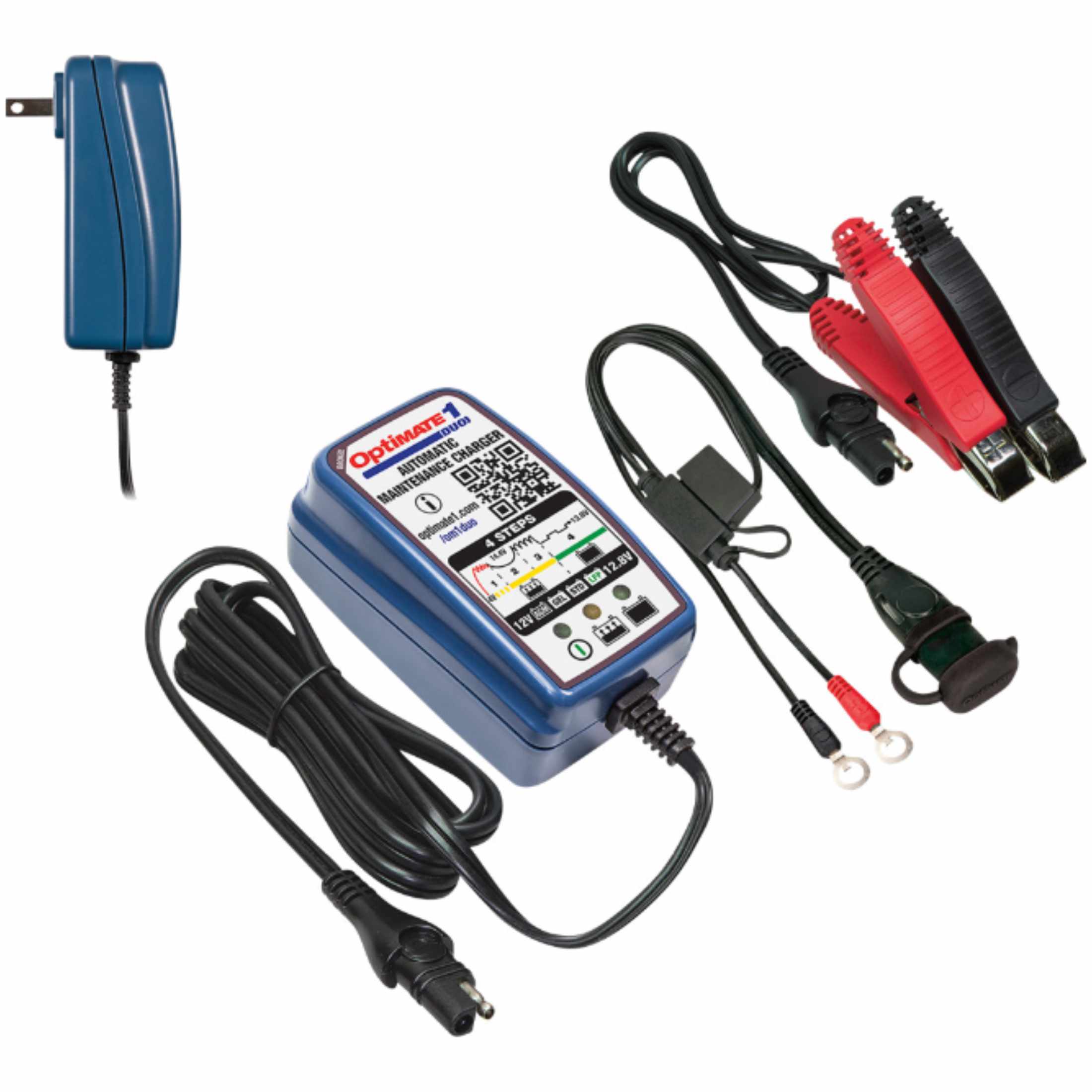 Tecmate OptiMate™ 1 Voltmatic Bronze Series Battery Charger/Maintainer Motorcycle Tool Accessories-3807
