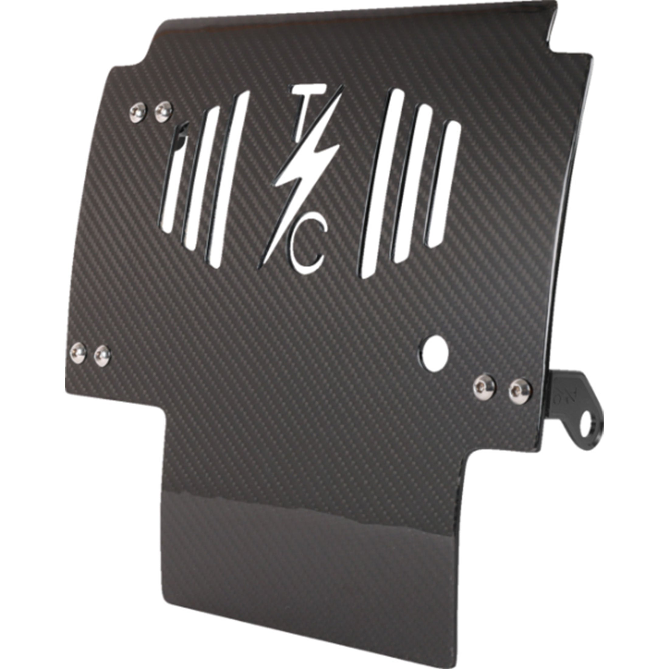 Thrashin Supply 2024+ Touring Skid Plate Real Woven Carbon with Brackets Harley-Davidson Cruiser Motorcycle Accessories-0506