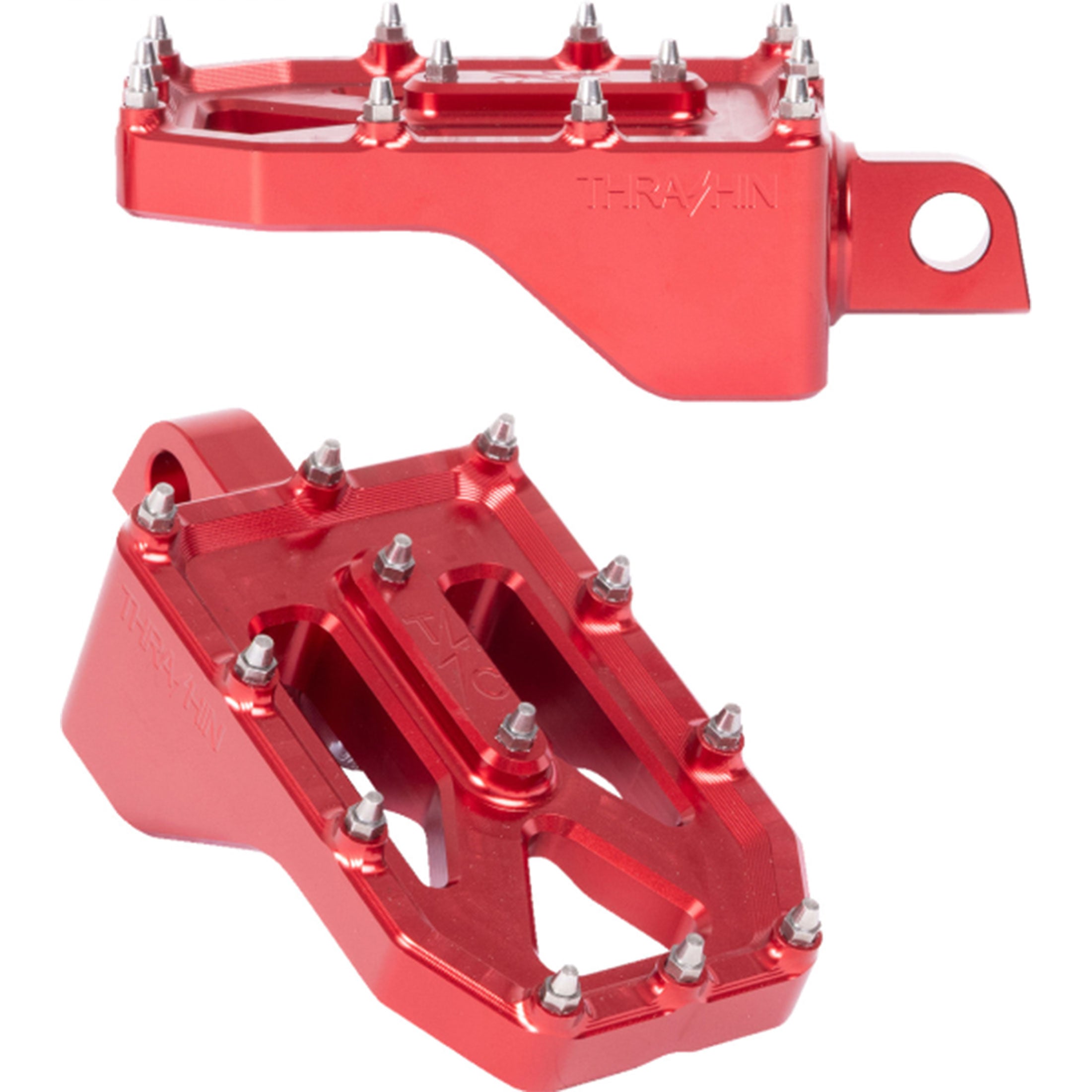 Thrashin Supply Dyna/FXR/Sporster/Touring/Softail Aggressor Harley-Davidson Cruiser Footpegs-1620
