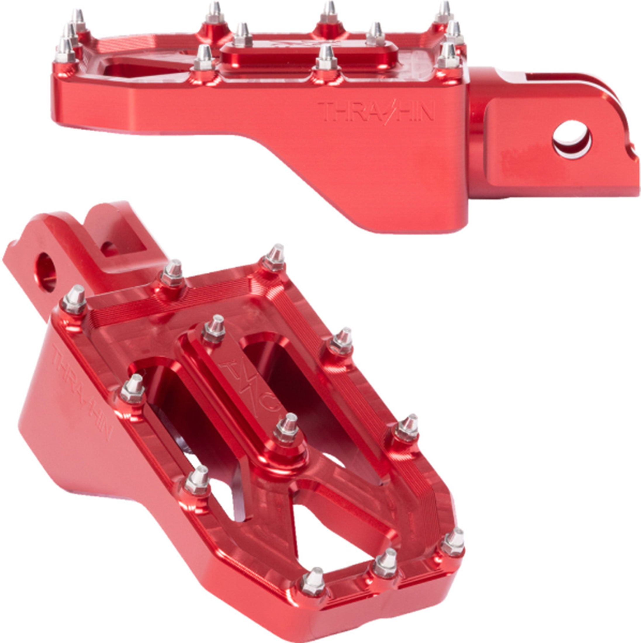 Thrashin Supply M8 Softail Front Aggressor Harley-Davidson Cruiser Footpegs-1620