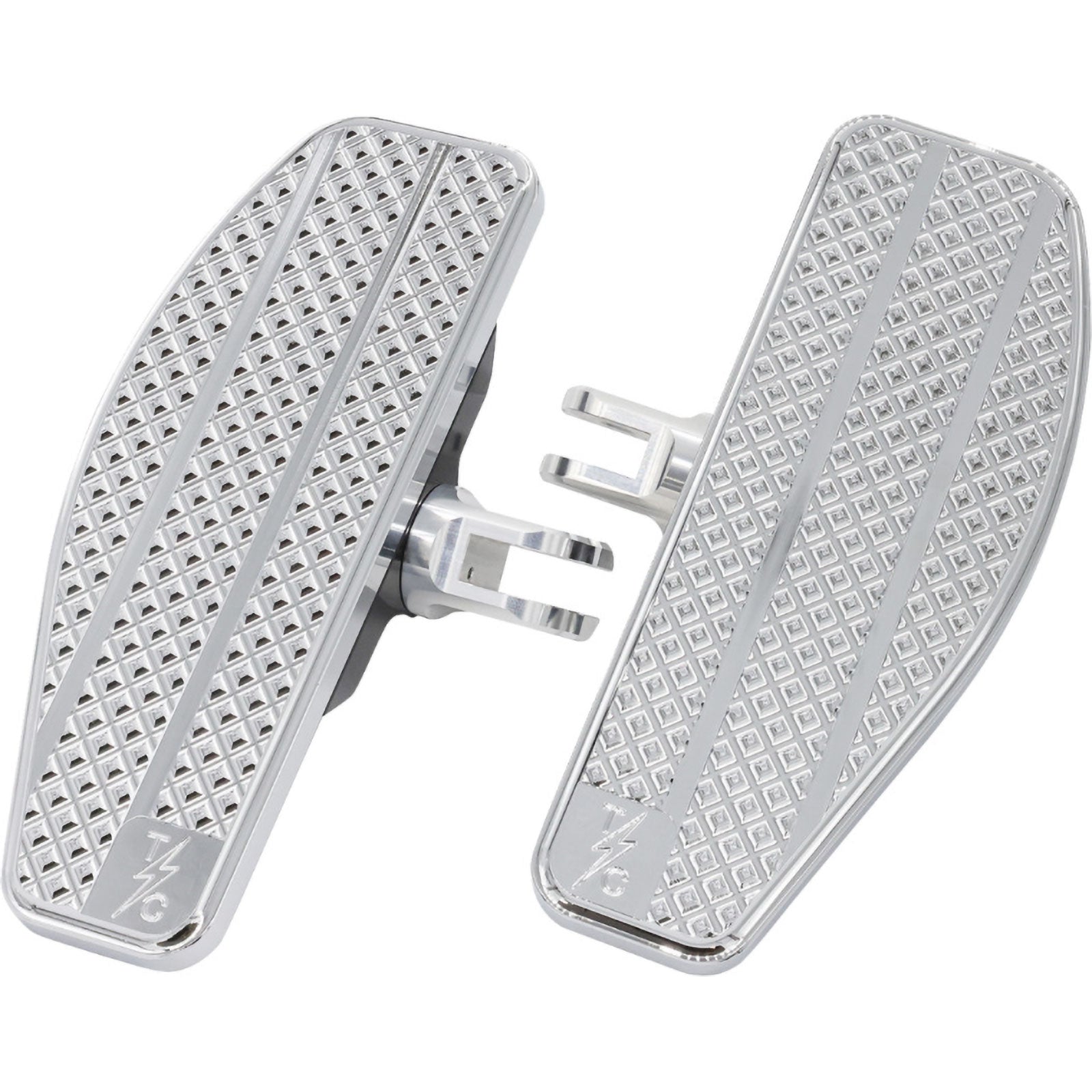 Thrashin Supply M8 Softail Front Mini Floorboards Harley-Davidson Cruiser Footpegs-1621