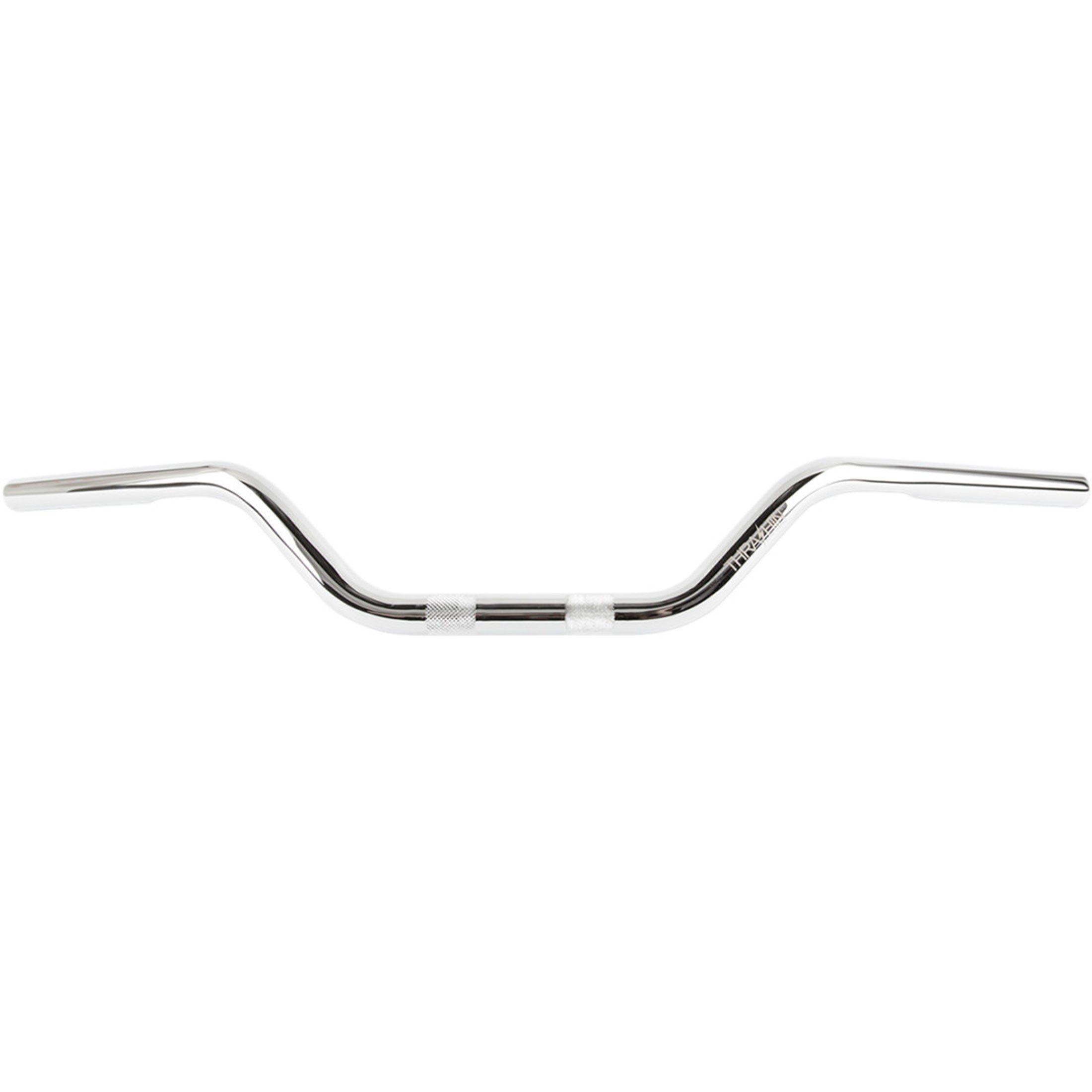 Thrashin Supply Mid Bend 1" Handlebar Harley-Davidson Cruiser Motorcycle Accessories - Chrome