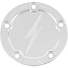 Thrashin Supply Twin Cam 5-Hole Dished Points Cover Harley-Davidson Cruiser Motorcycle Accessories