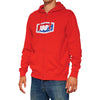 100% Official Fleece Men's Hoody Zip Sweatshirts