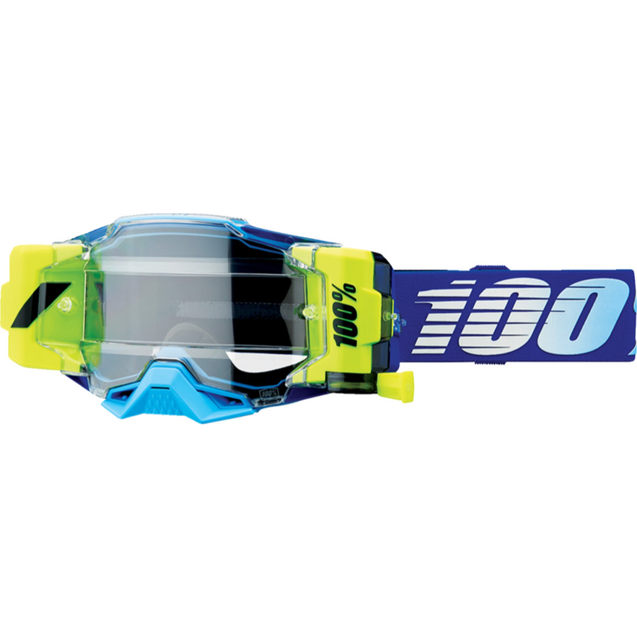 100% Armega Forecast Roll-Off Royal Adult Off-Road Goggles-2601