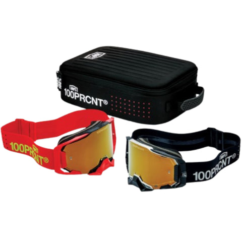 100% Armega Racer Pro Dual Pack Adult Off-Road Goggles