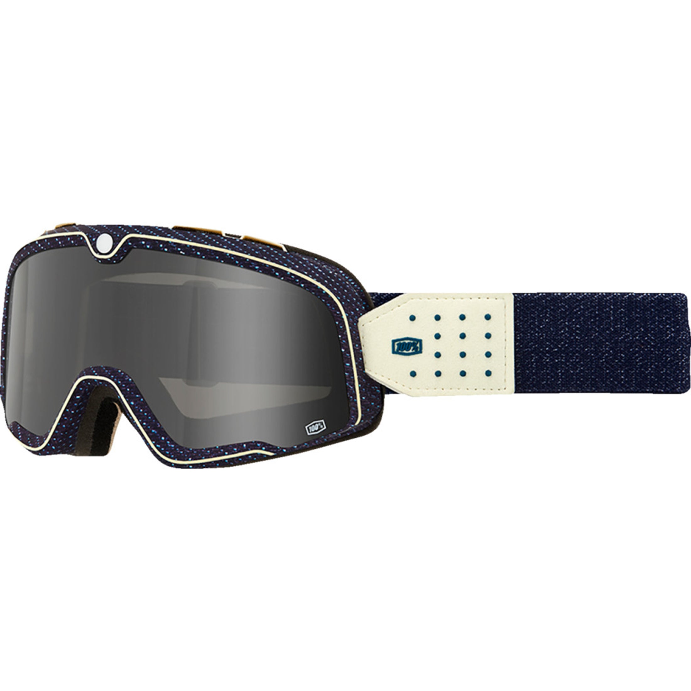 100% Barstow Denim Adult Off-Road Goggles-2601