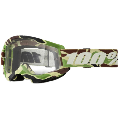 100% Strata 2 War Camo Adult Off-Road Goggles