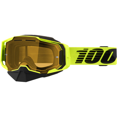 100% Armega Nuclear Citrus Adult Snow Goggles