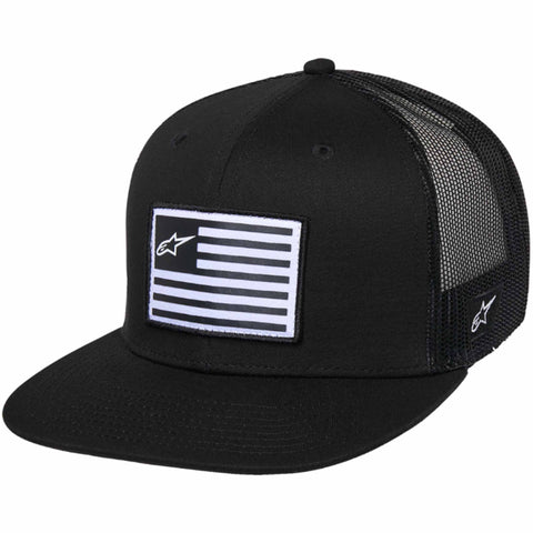 Alpinestars Flag Flat Men's Trucker Adjustable Hats
