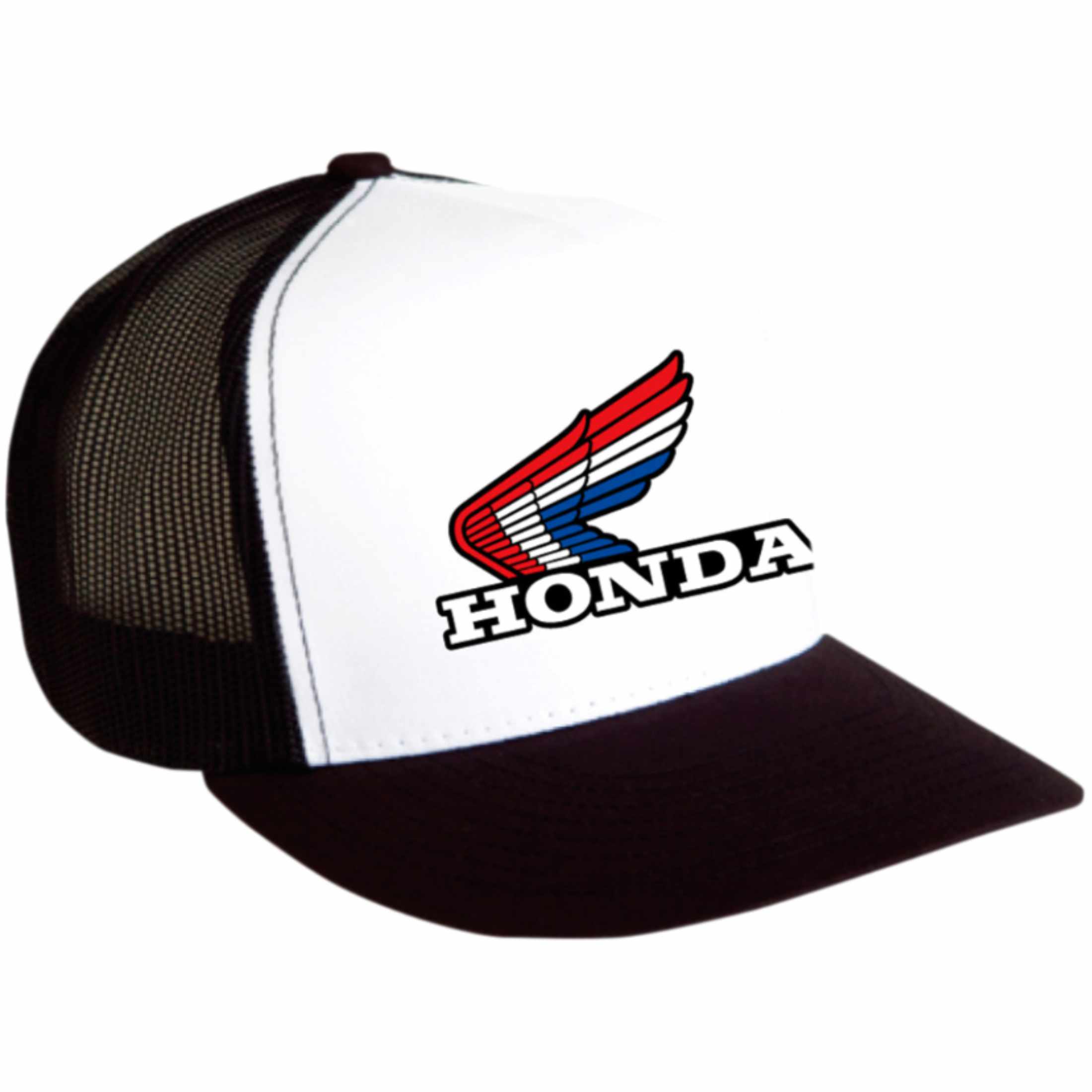 Factory Effex Honda Vintage Adult Trucker Adjustable Hats-2501