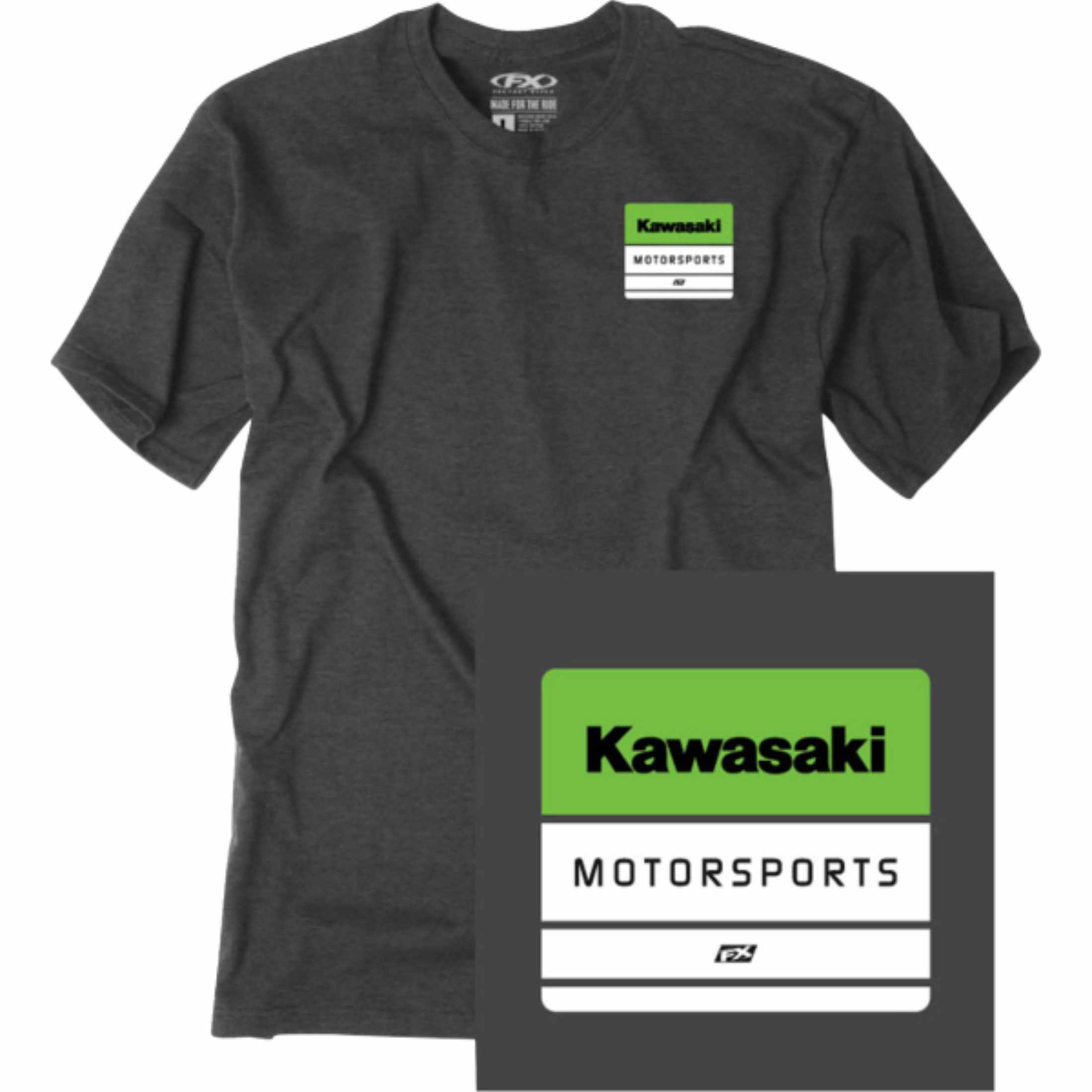 Factory Effex Kawasaki Phase Men's Short-Sleeve Shirts-3030