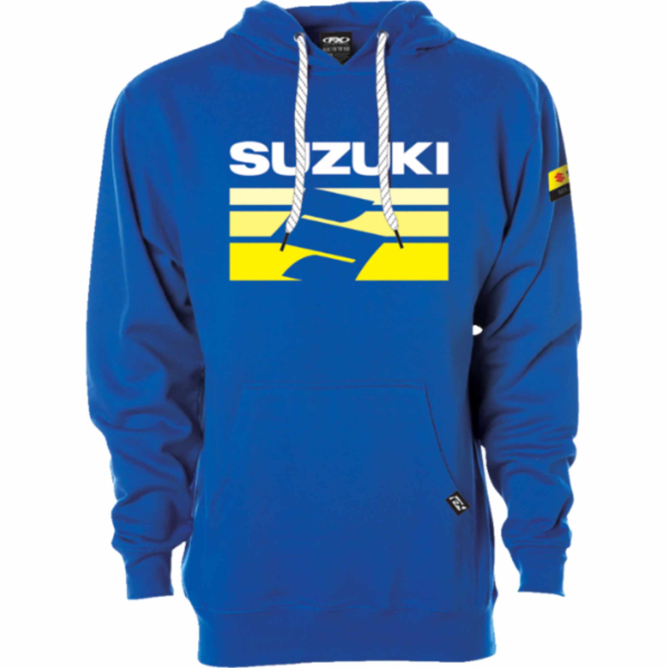 Factory Effex Suzuki Fade Men's Hoody Pullover Sweatshirts-3050