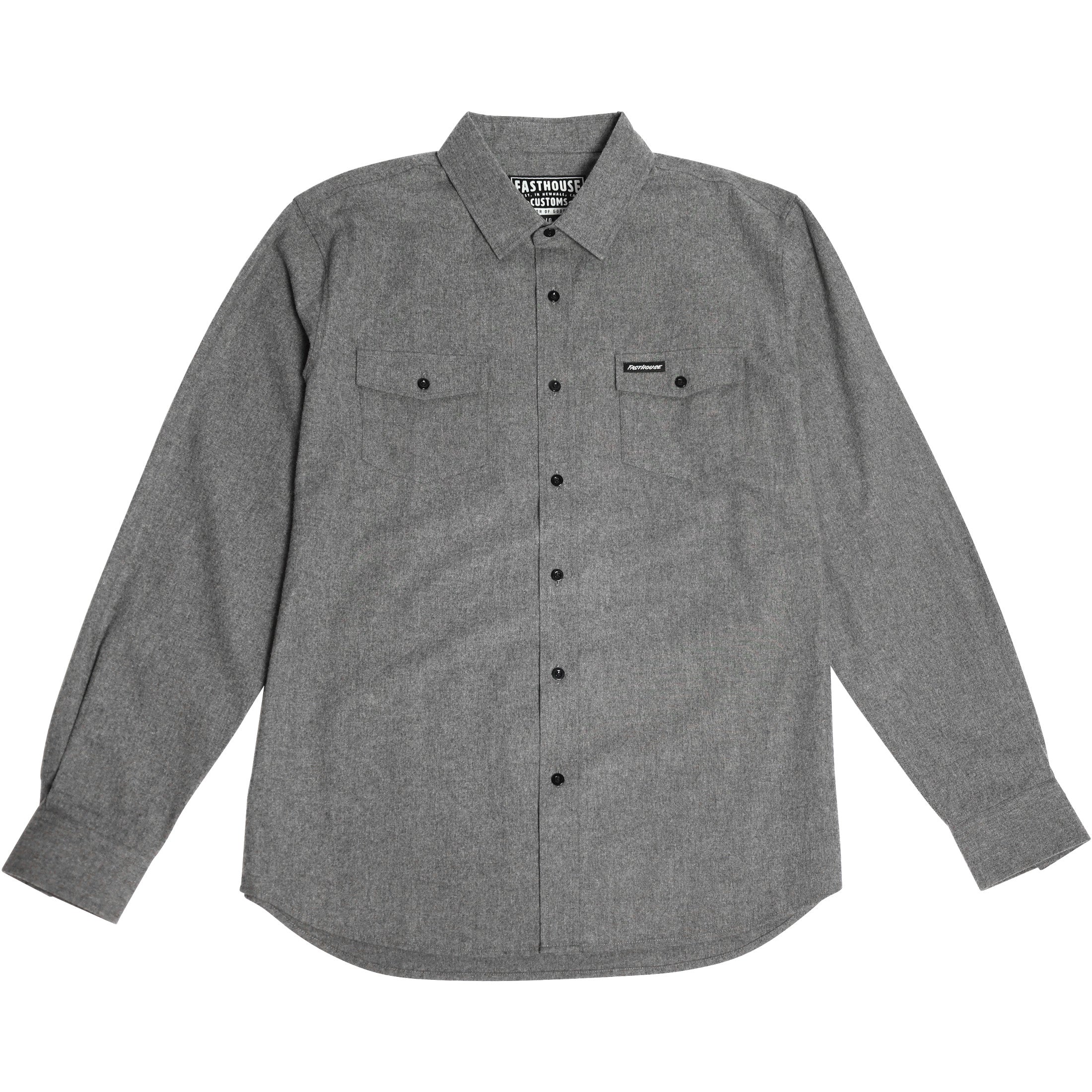 Fasthouse Saturday Night Special Flannel Men's Button Up Long-Sleeve Shirts-3297