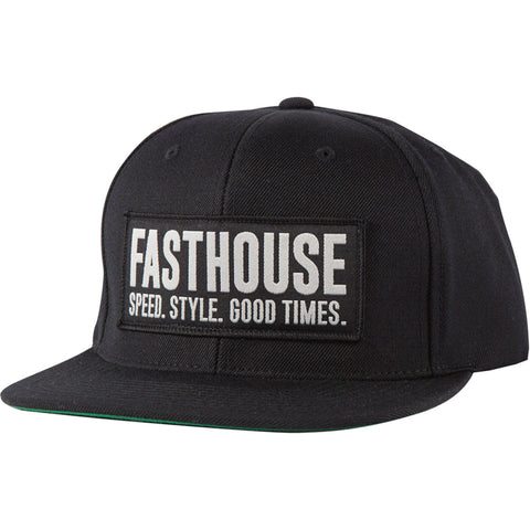 Fasthouse Blockhouse Men's Snapback Adjustable Hats