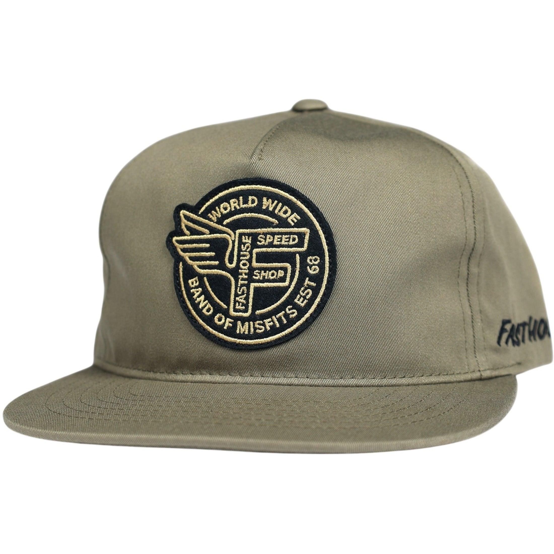 Fasthouse Flight Men's Snapback Adjustable Hats-3260