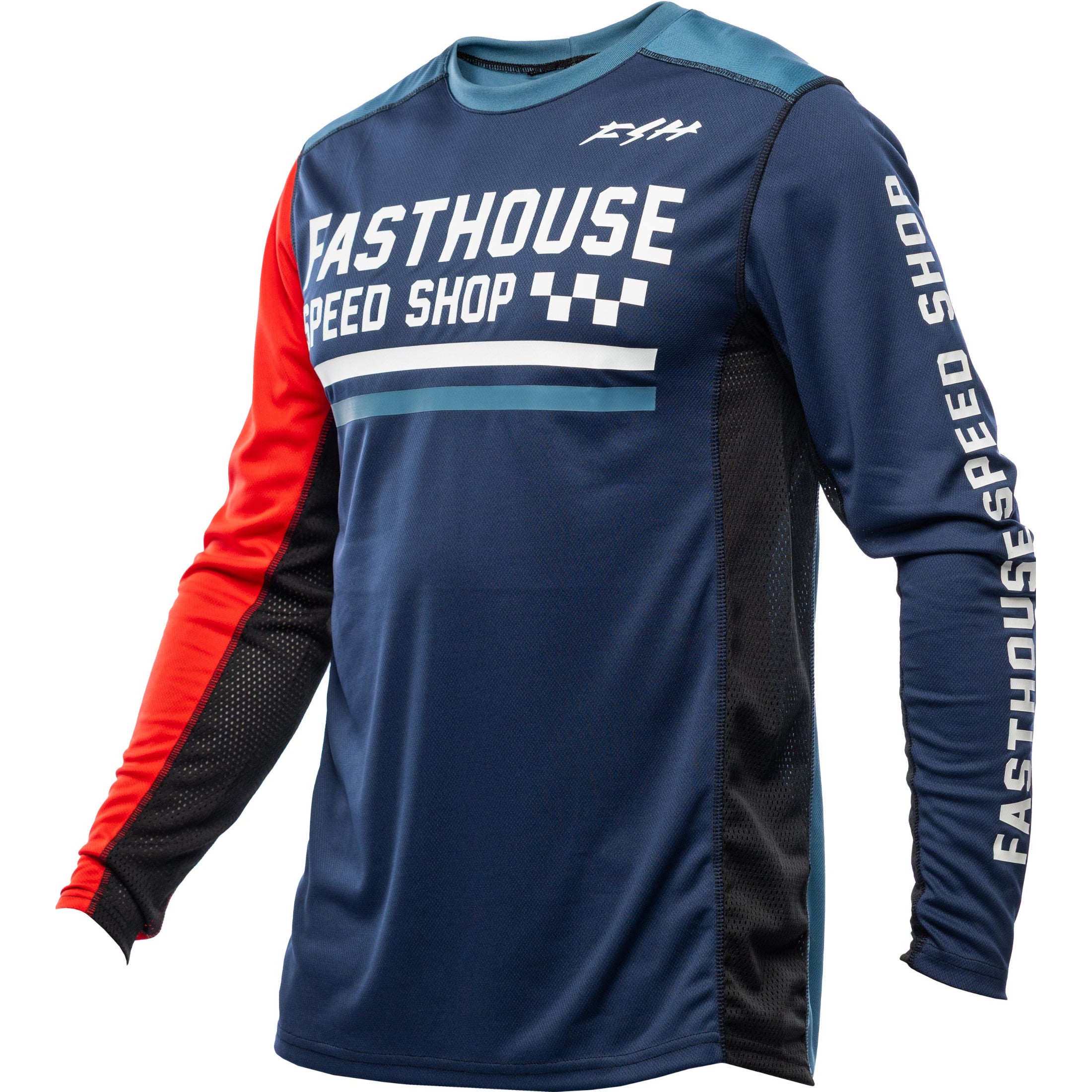 Fasthouse Grindhouse Hudson LS Men's Off-Road Jerseys-3931