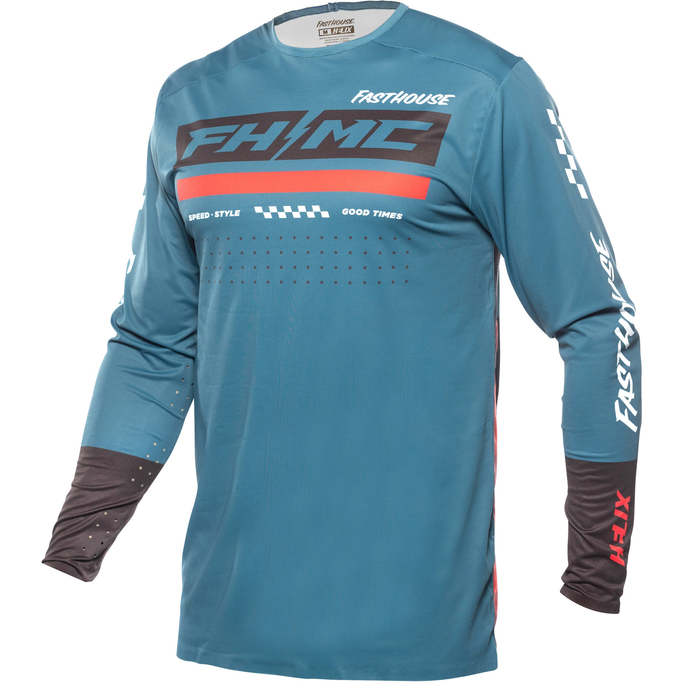 Fasthouse Helix Podium LS Men's Off-Road Jerseys-3961