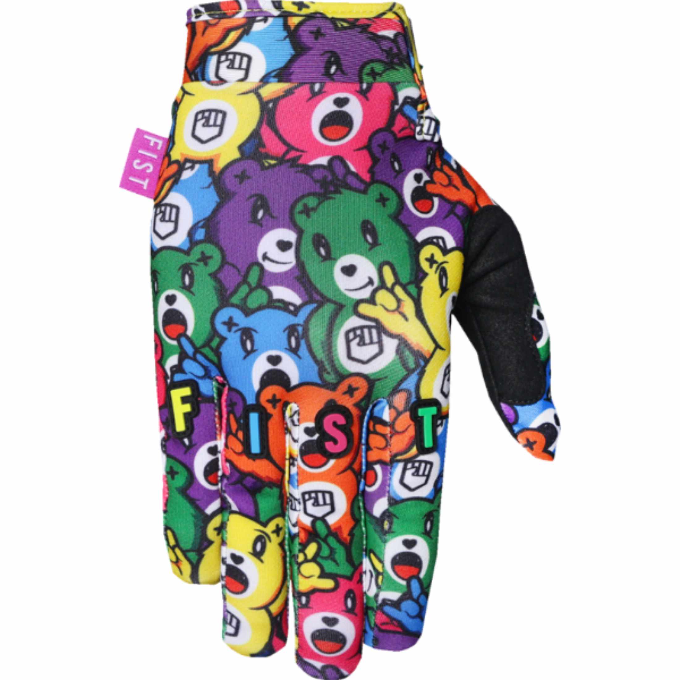 Fist Handwear Lil Fists Strapped Yeah Bears Kids Off-Road Gloves-3332