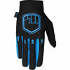 Fist Handwear Strapped Fluro Blue Youth Off-Road Gloves