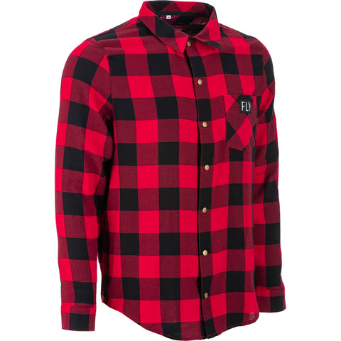 Fly Racing Tek Flannel Men's Button Up Long-Sleeve Shirts