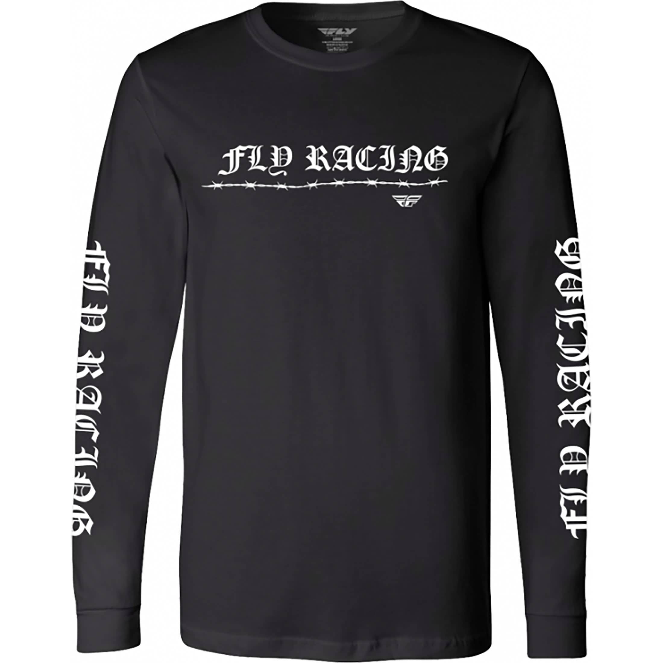 Fly Racing Barbed Wire Men's Long-Sleeve Shirts-354